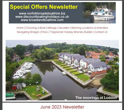 Febuary 2023 Newsletter screenshot